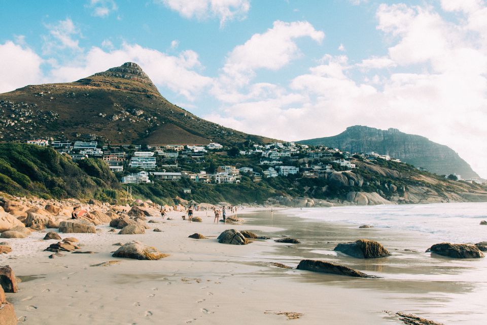 Llandudno海滩的风景