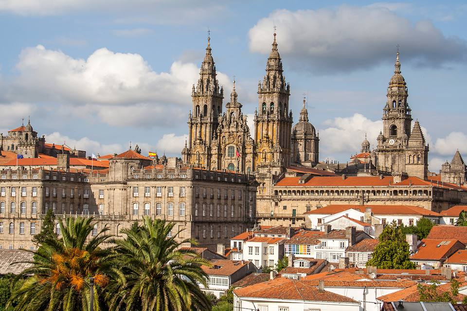 Santiago de Compostela，西班牙