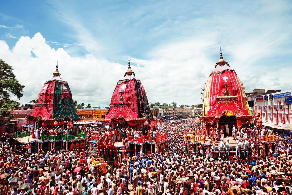 Rath Yatra,宫殿。