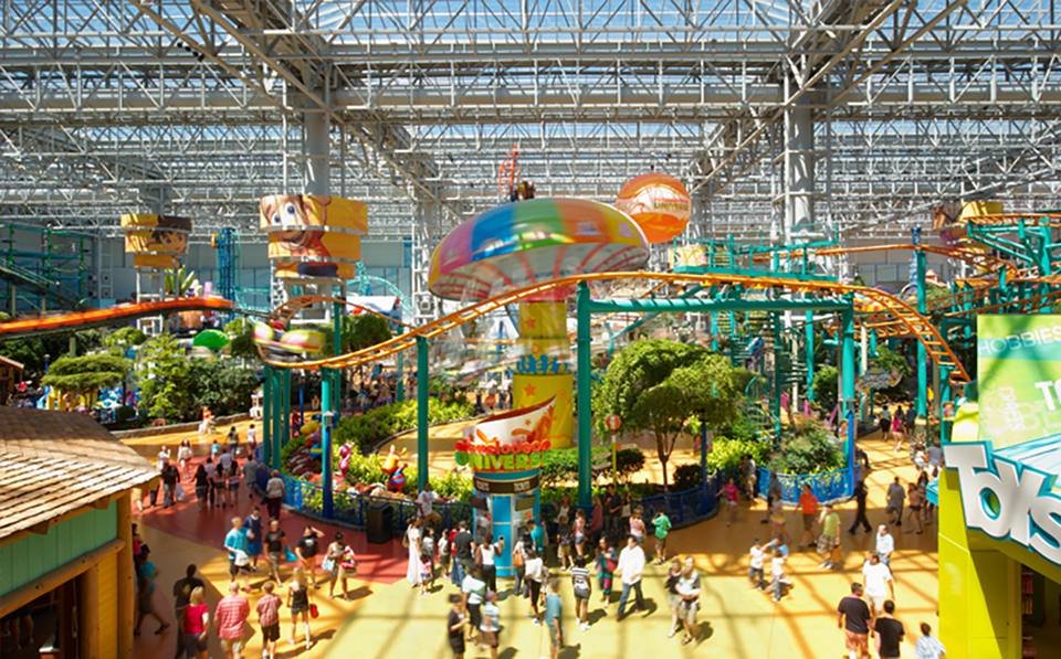 Mennesota商城的Nickelodeon Universe