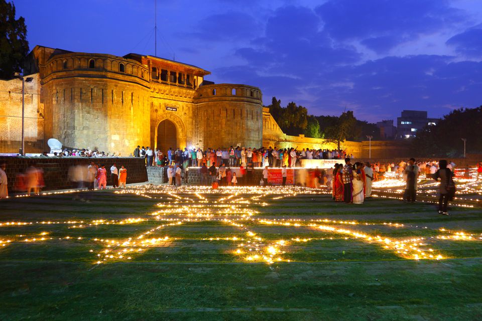 Deepostav在Shaniwarwada