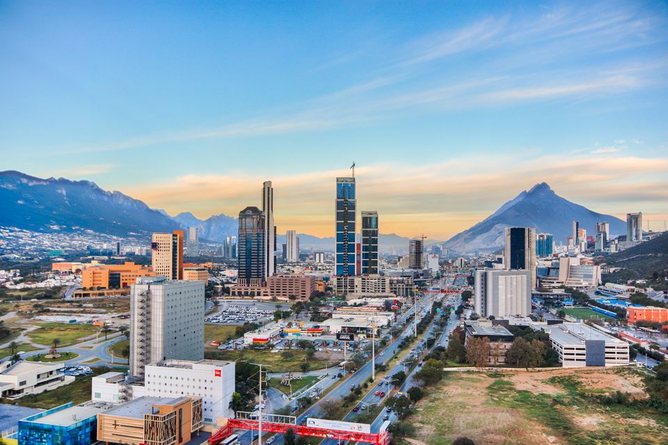 Monterrey，墨西哥都市风景