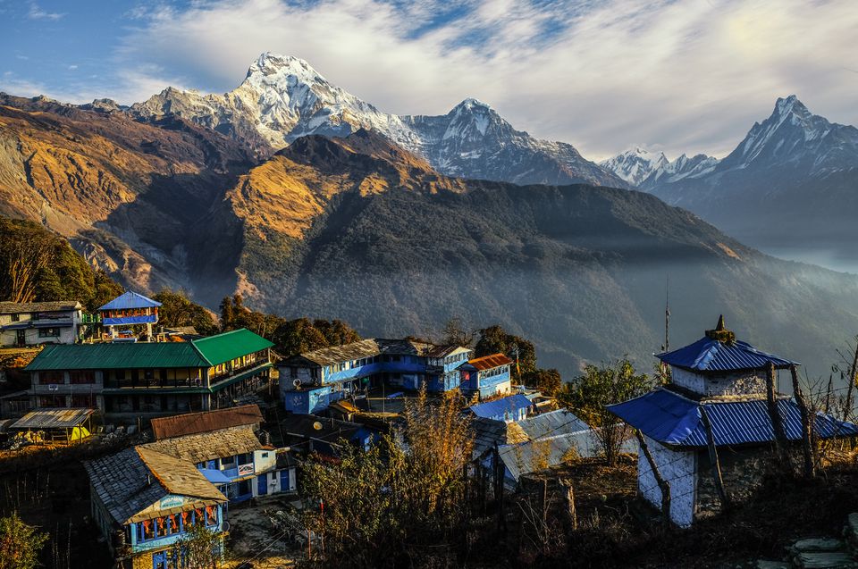 安纳布尔纳山风景