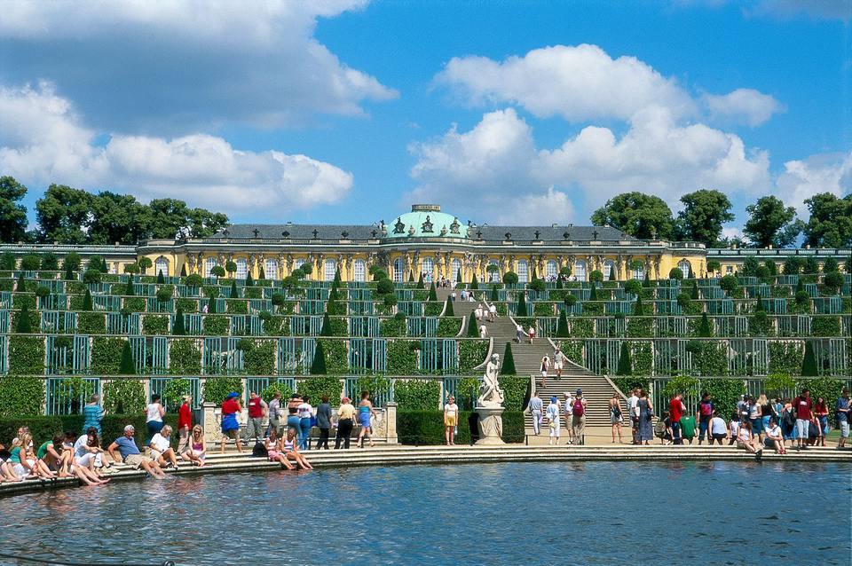 Sanssoucis Palace Gardens Potsdam