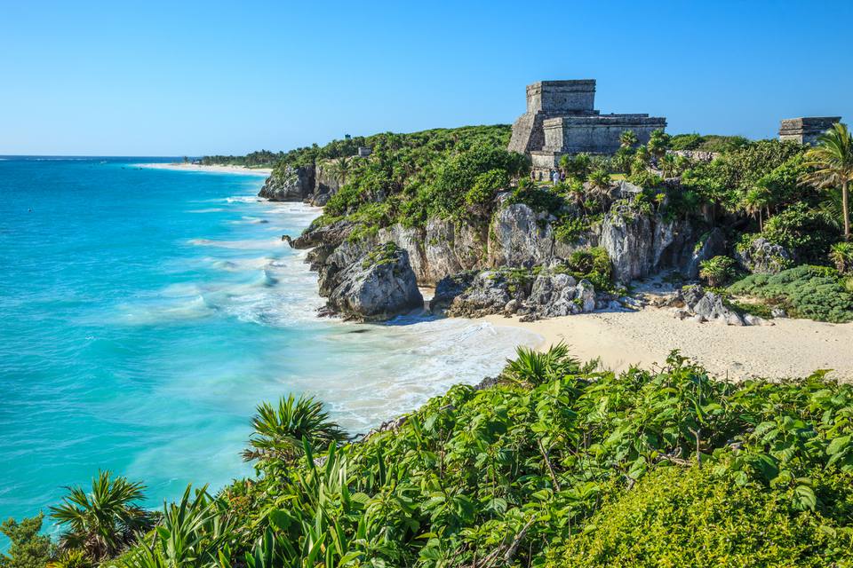 Tulum Mayan Ruins.