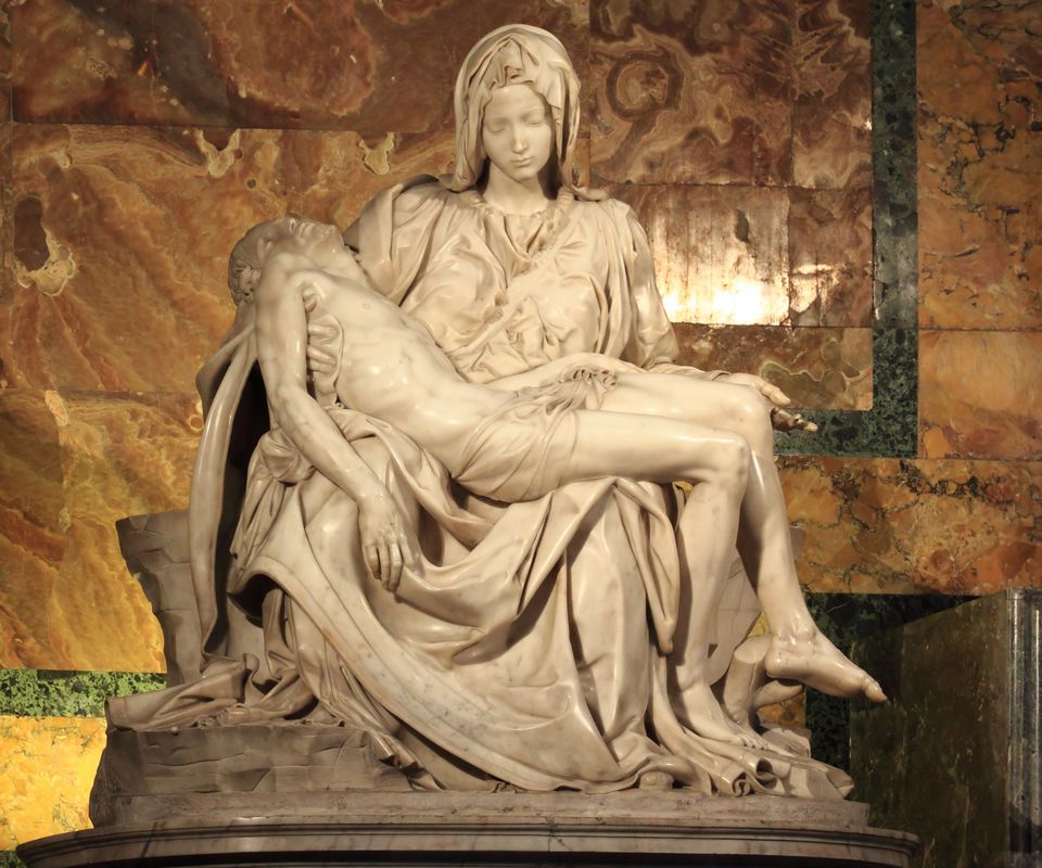 米开朗基罗's Pieta at Saint Peter's Basilica