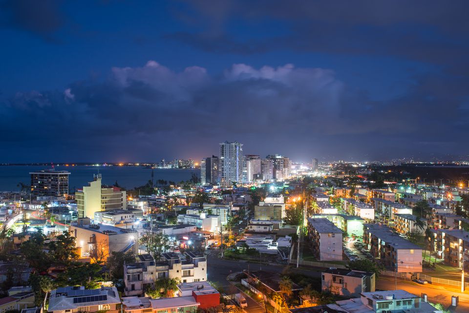 来自上面的Candado Puerto Rico