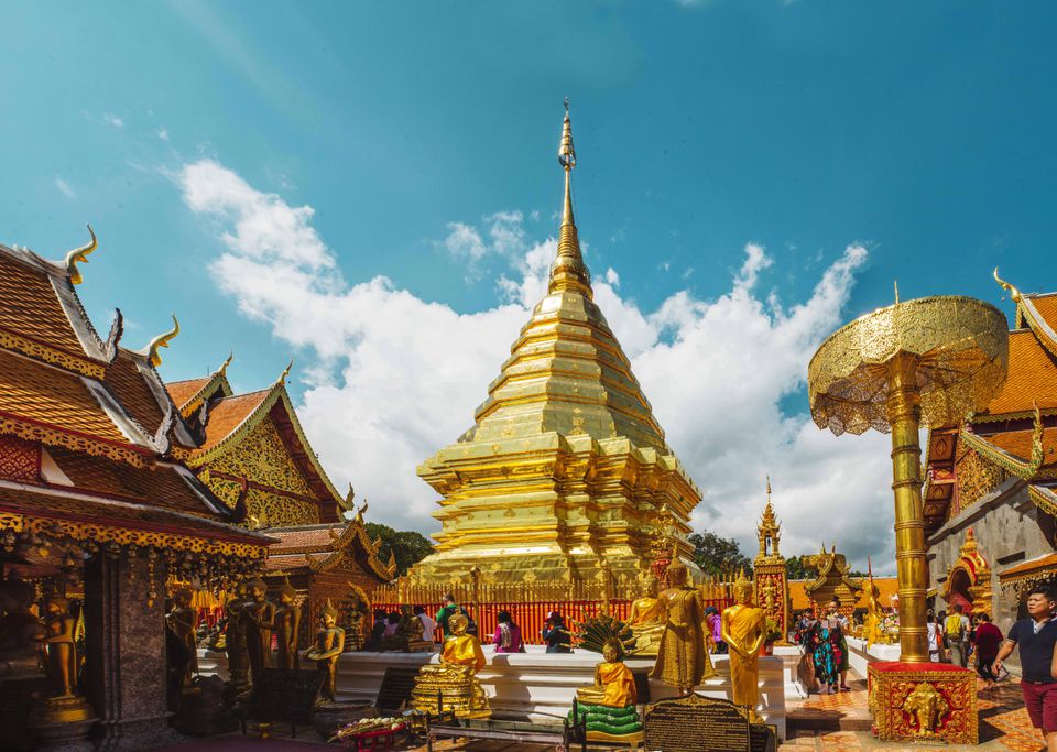 Wat Doi Suthep的金寺