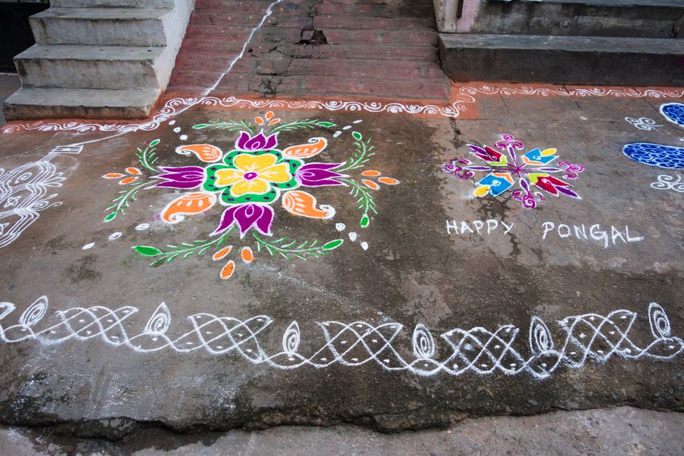 Pongal Kolam。